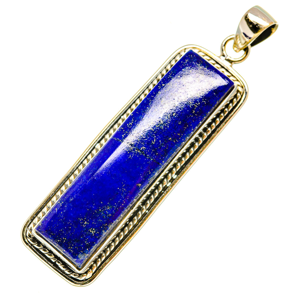 Lapis Lazuli Pendants handcrafted by Anasilvercos - PD6043