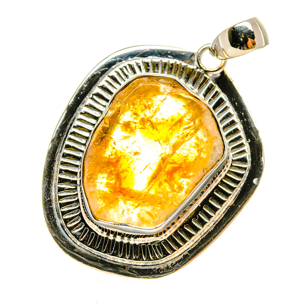 Citrine Pendants handcrafted by Anasilvercos - PD6045