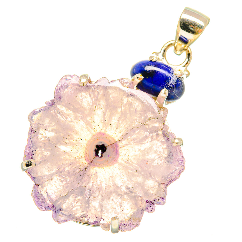 Amethyst Stalactite Pendants handcrafted by Anasilvercos - PD6059