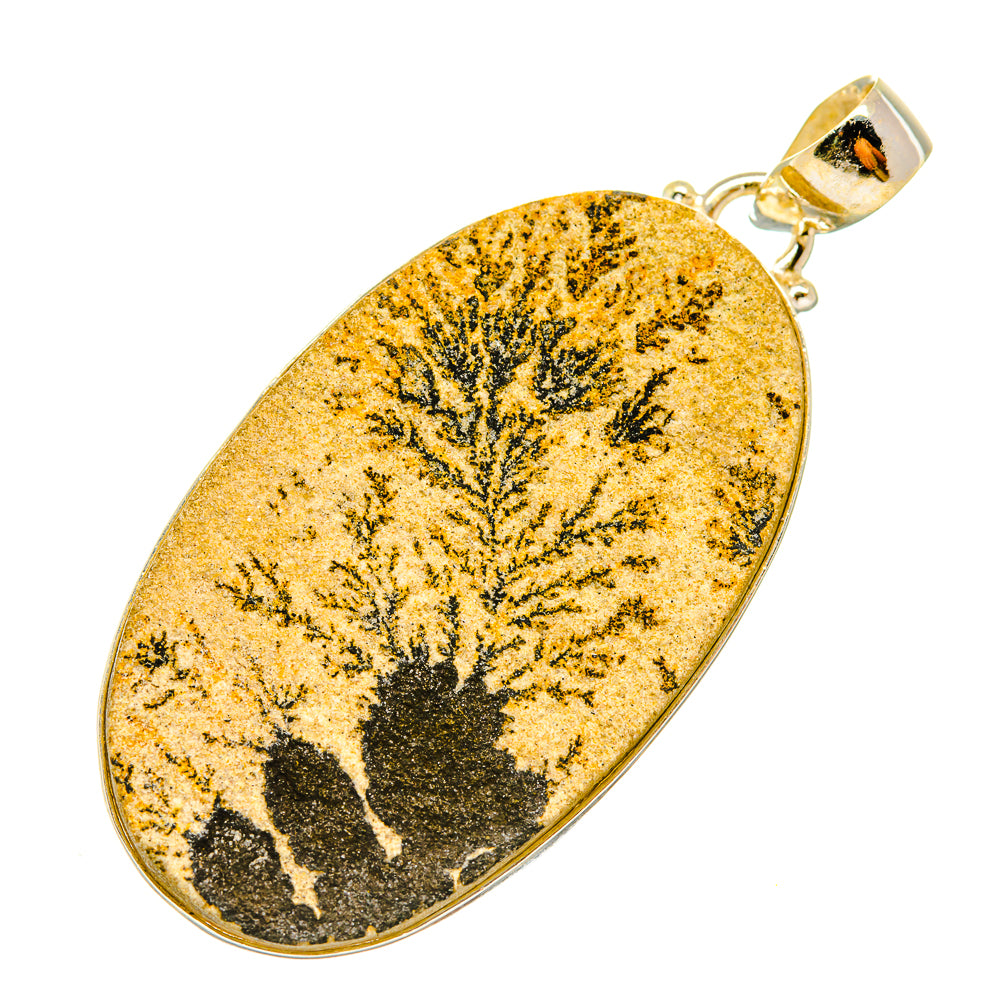 Germany Psilomelane Dendrite Pendants handcrafted by Anasilvercos - PD6076