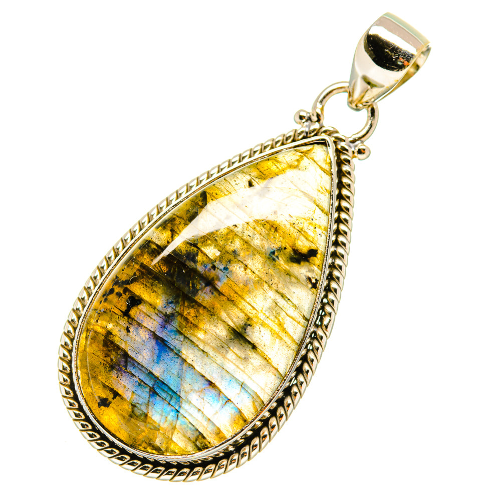Labradorite Pendants handcrafted by Anasilvercos - PD6087