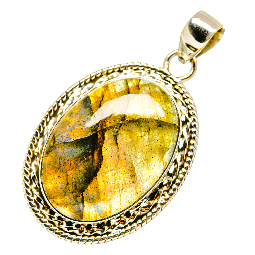 Labradorite Pendants handcrafted by Anasilvercos - PD6096