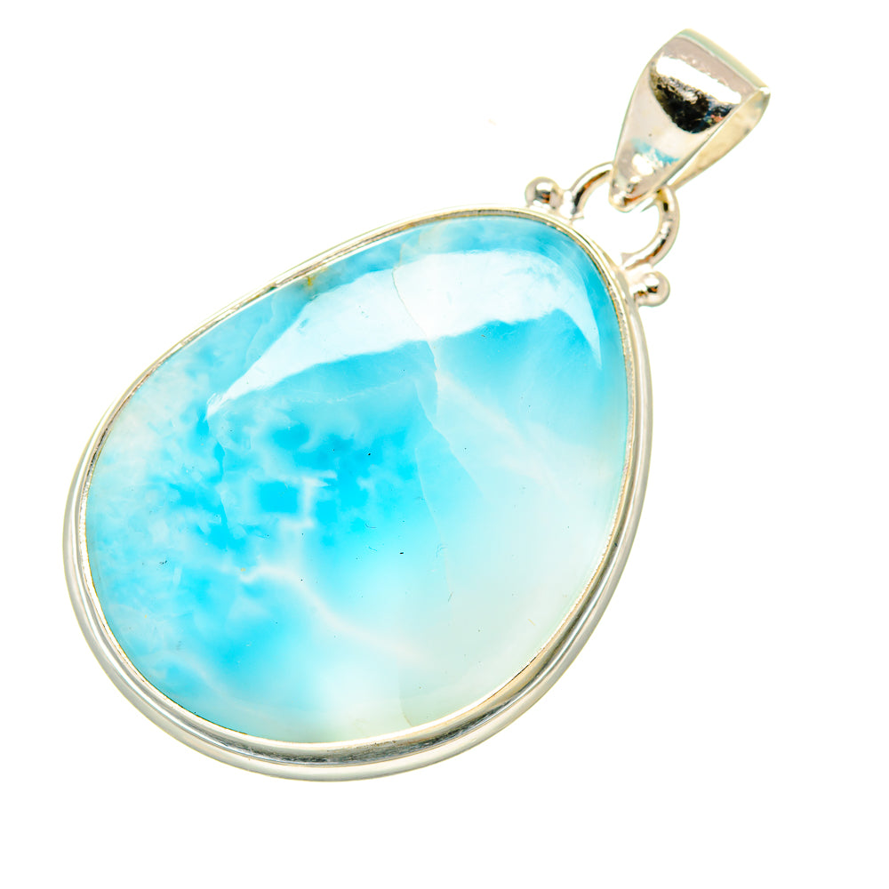 Larimar Pendants handcrafted by Anasilvercos - PD6135