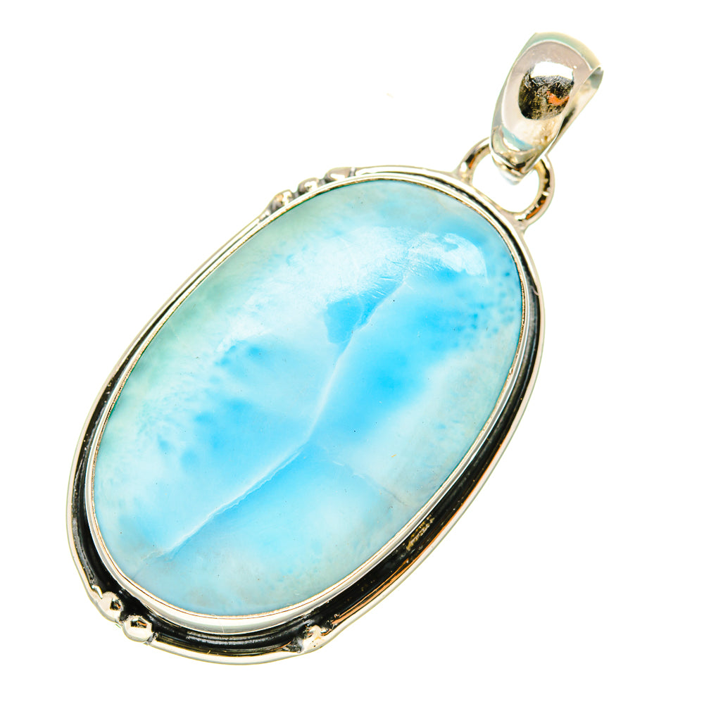 Larimar Pendants handcrafted by Anasilvercos - PD6137