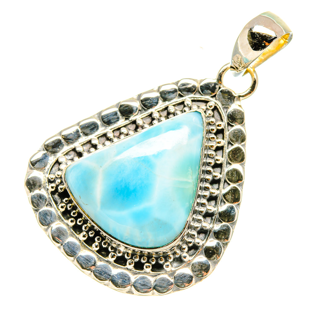 Larimar Pendants handcrafted by Anasilvercos - PD6138