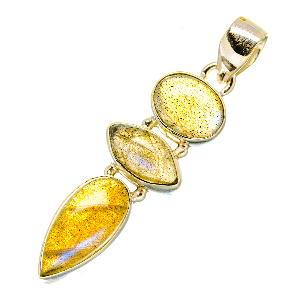 Labradorite Pendants handcrafted by Anasilvercos - PD6144