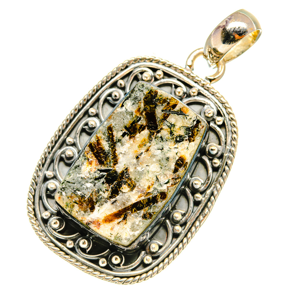 Astrophyllite Pendants handcrafted by Anasilvercos - PD6162