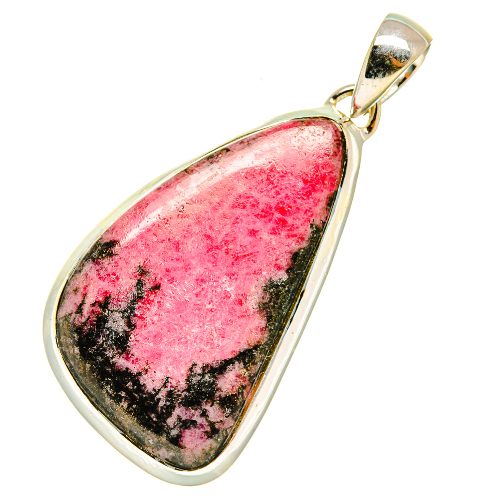 Rhodonite Pendants handcrafted by Anasilvercos - PD6175