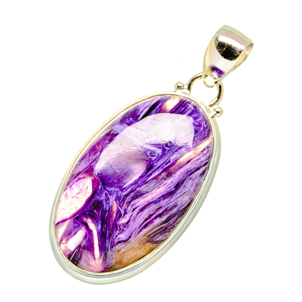 Charoite Pendants handcrafted by Anasilvercos - PD6193