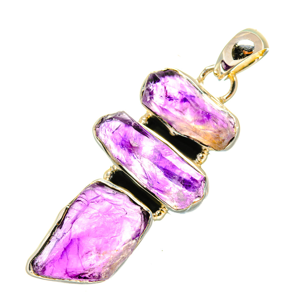 Amethyst Pendants handcrafted by Anasilvercos - PD6195
