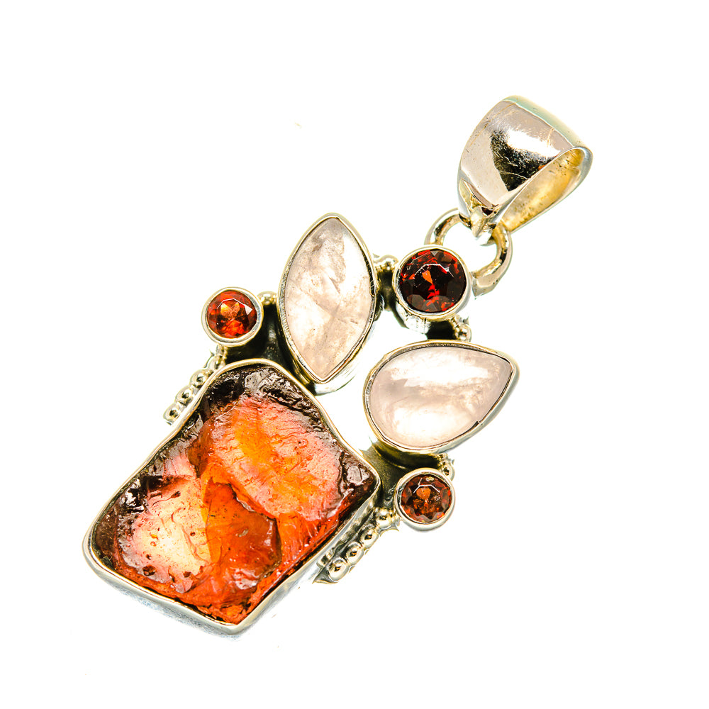 Garnet Pendants handcrafted by Anasilvercos - PD6212