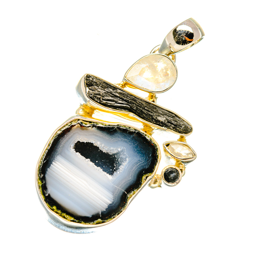 Coconut Geode Druzy Pendants handcrafted by Anasilvercos - PD6238