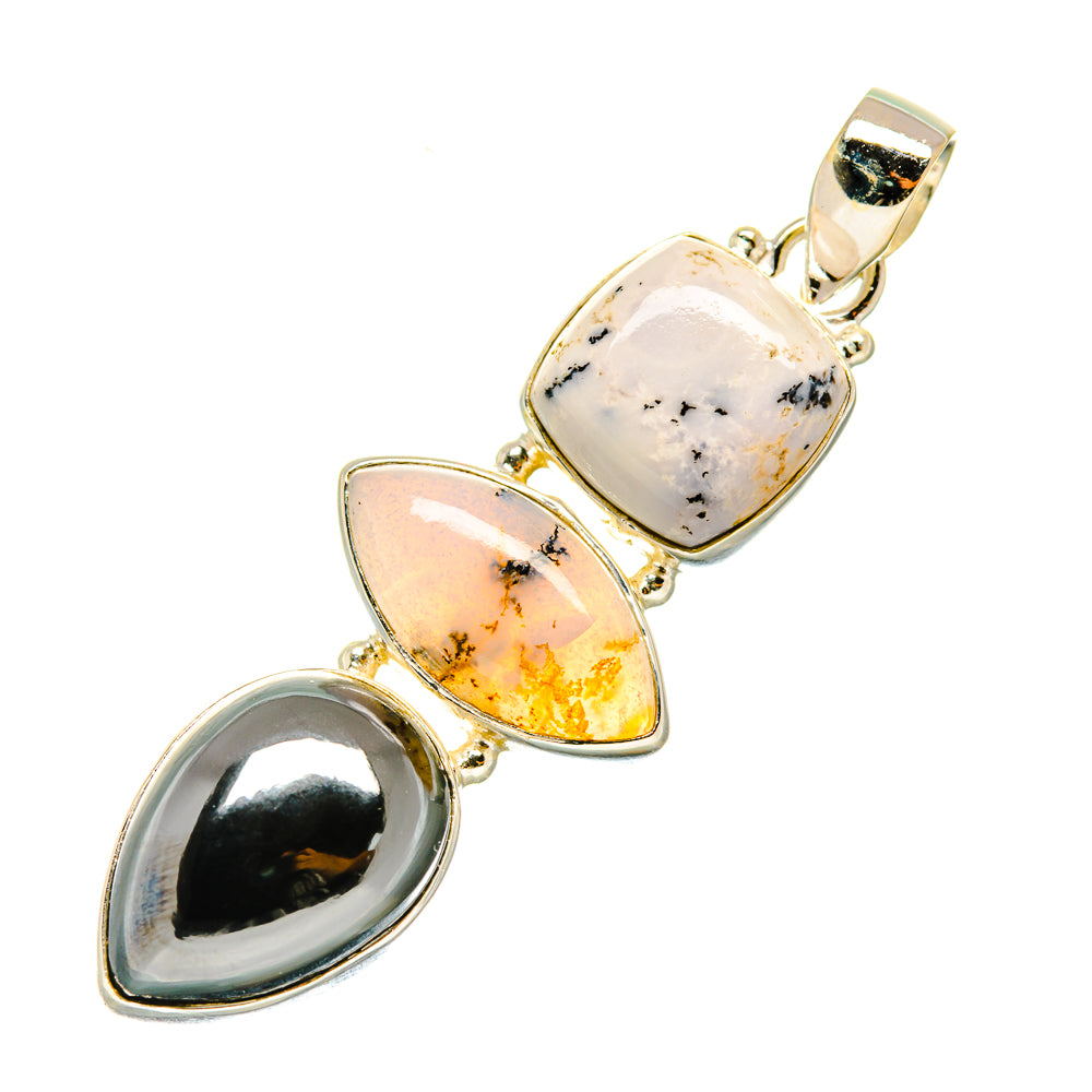 Hematite Pendants handcrafted by Anasilvercos - PD6240