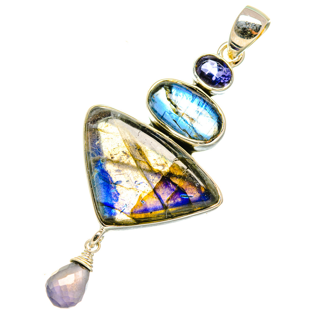 Labradorite Pendants handcrafted by Anasilvercos - PD6254