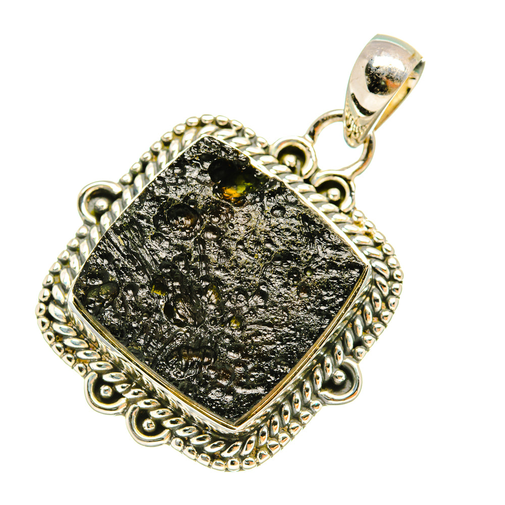 Tektite Pendants handcrafted by Anasilvercos - PD6272