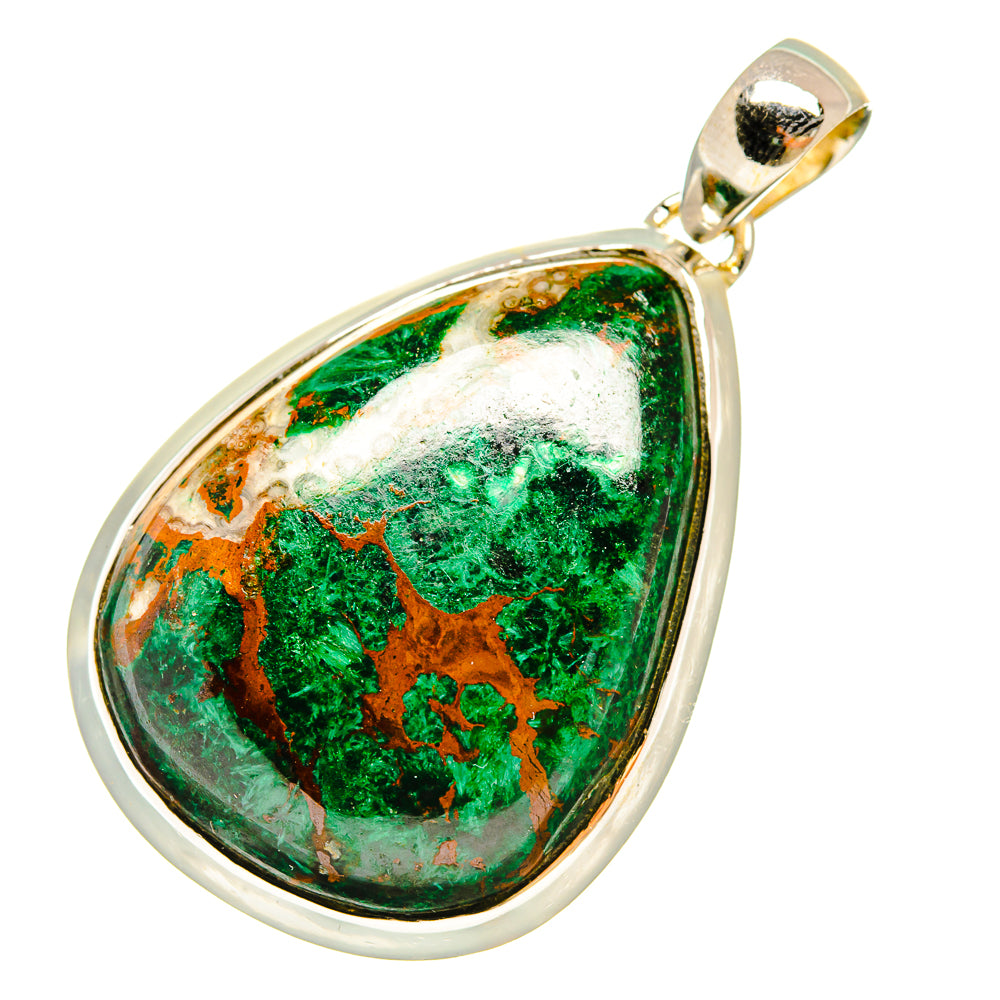 Chrysocolla Pendants handcrafted by Anasilvercos - PD6304