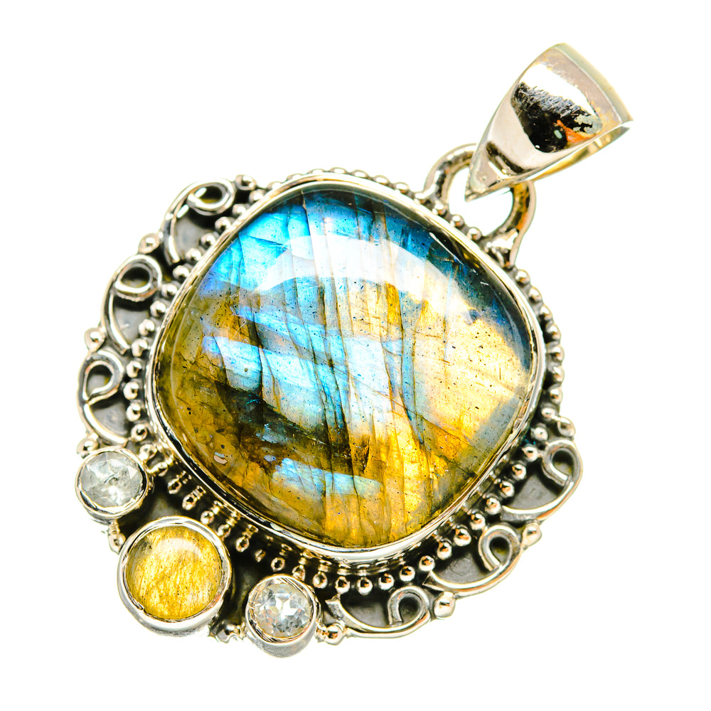 Labradorite Pendants handcrafted by Anasilvercos - PD6325
