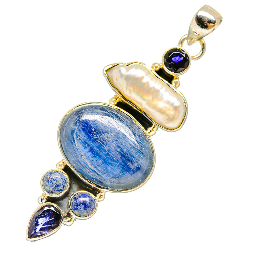 Kyanite Pendants handcrafted by Anasilvercos - PD6344
