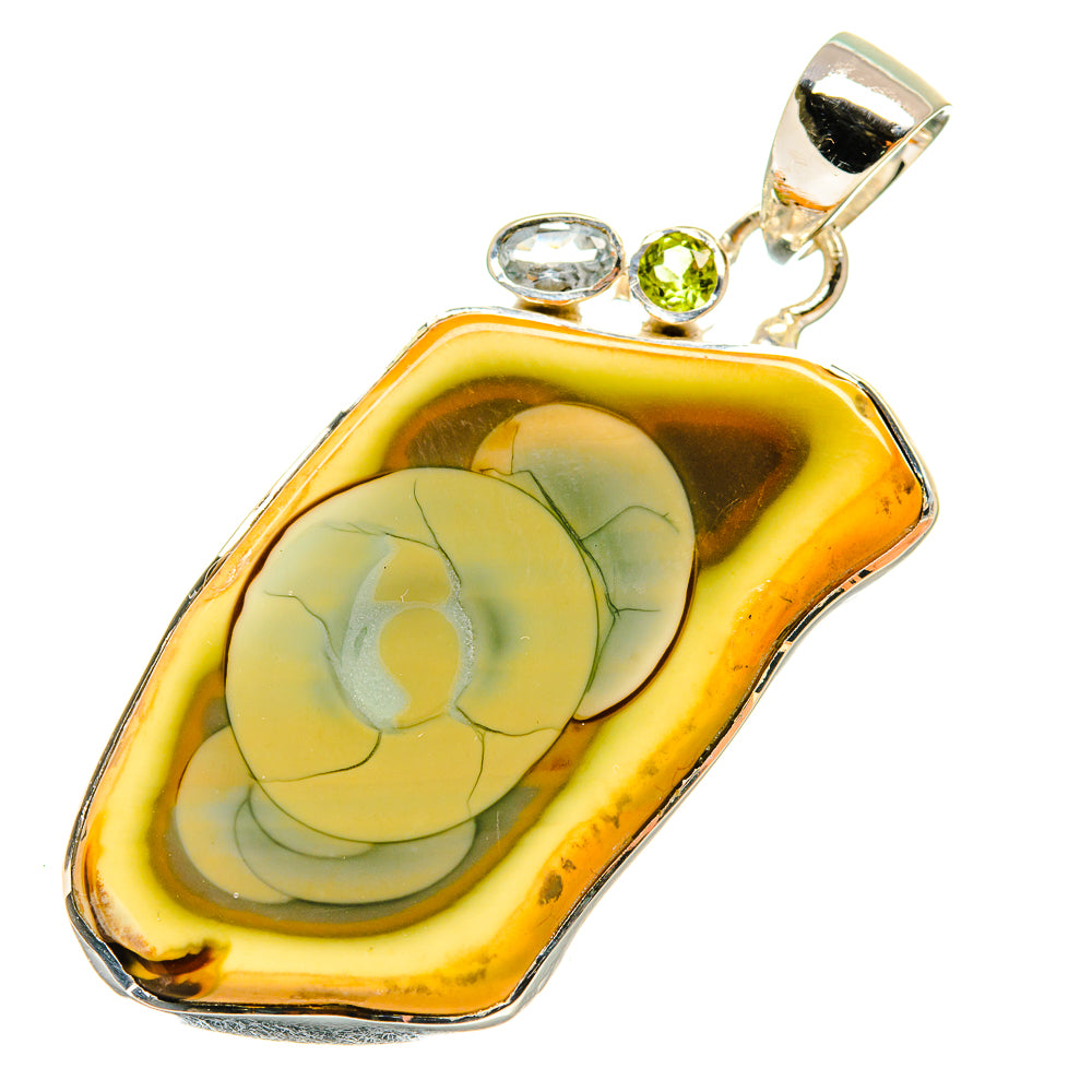 Willow Creek Jasper Pendants handcrafted by Anasilvercos - PD6352