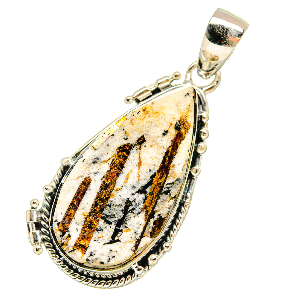 Astrophyllite Pendants handcrafted by Anasilvercos - PD6358