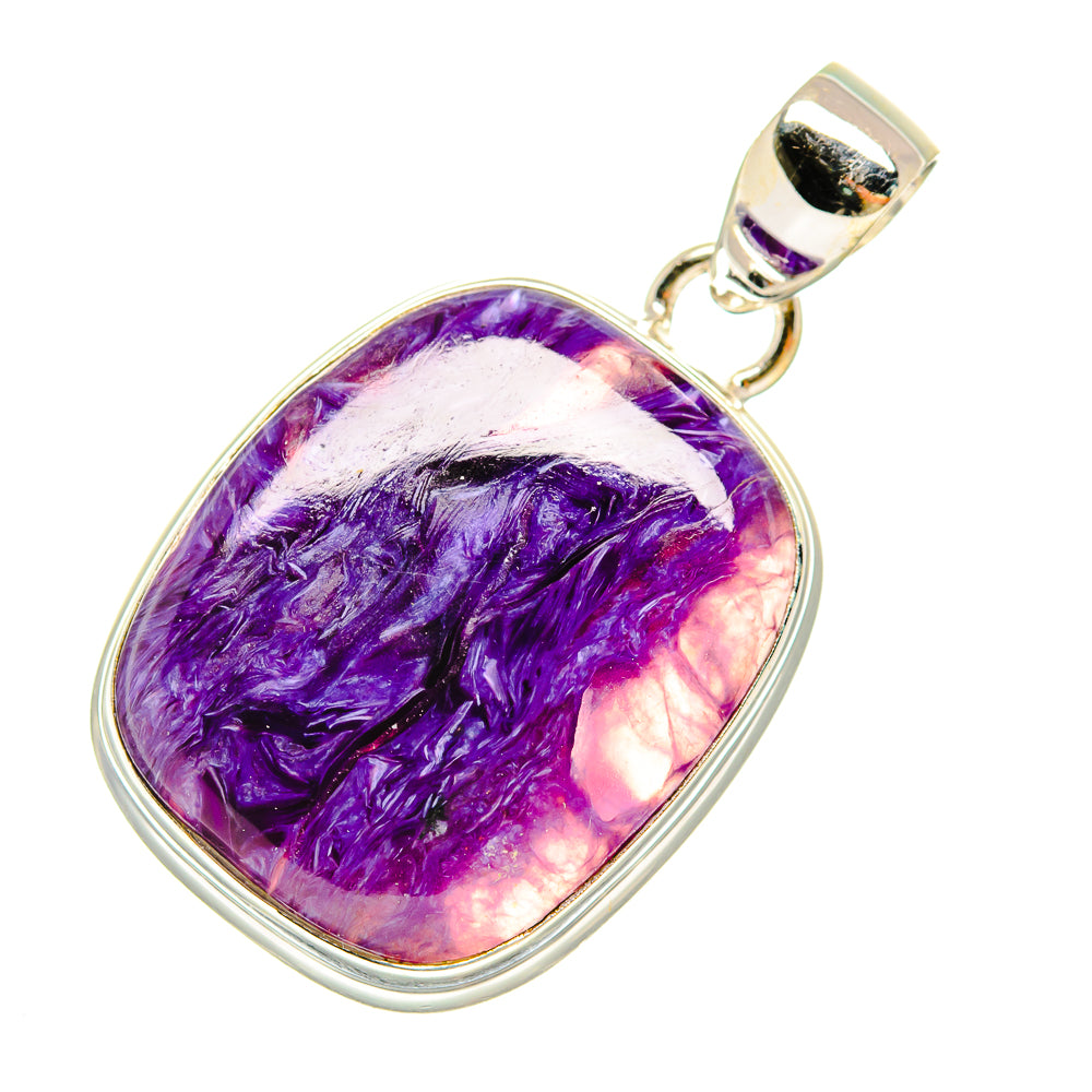 Charoite Pendants handcrafted by Anasilvercos - PD6402