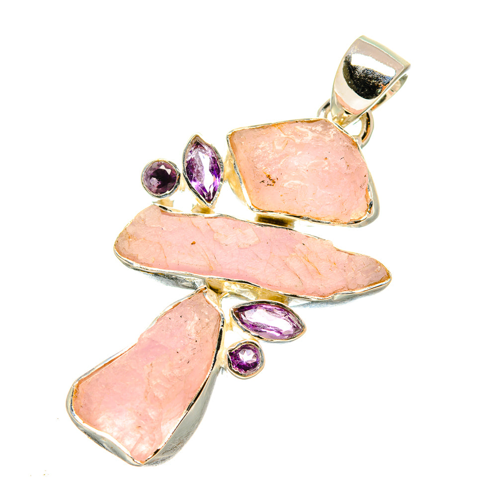 Kunzite Pendants handcrafted by Anasilvercos - PD6409