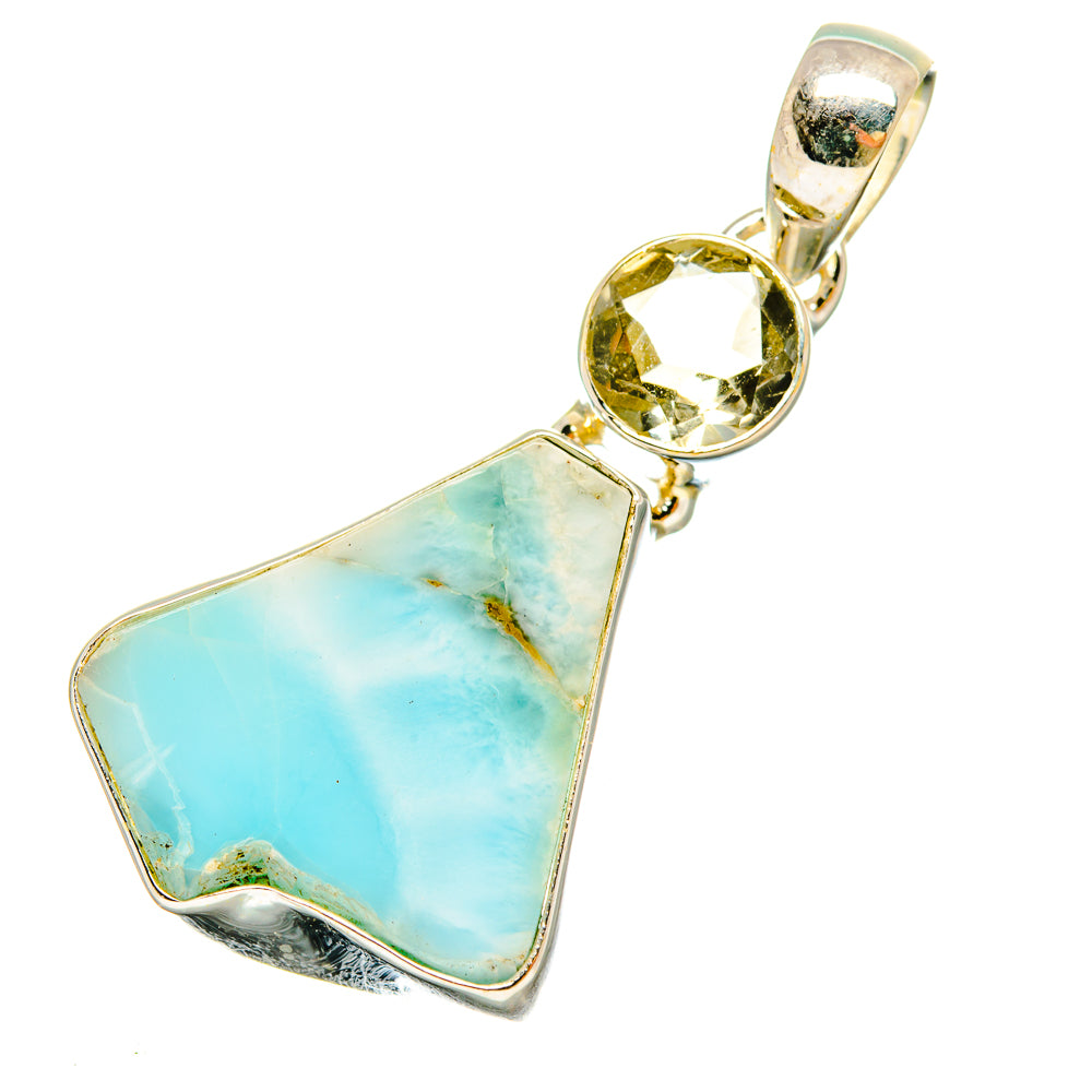 Larimar Pendants handcrafted by Anasilvercos - PD6426