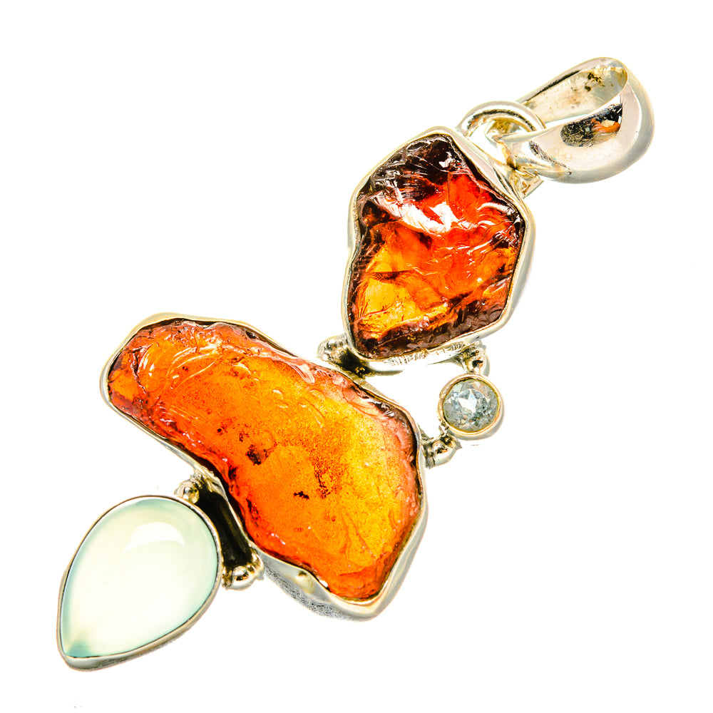 Garnet Pendants handcrafted by Anasilvercos - PD6432