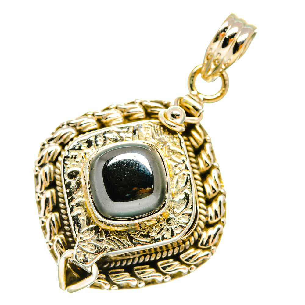 Hematite Pendants handcrafted by Anasilvercos - PD6445