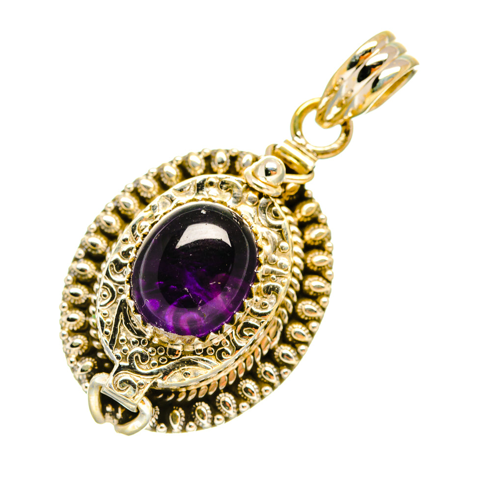 Amethyst Pendants handcrafted by Anasilvercos - PD6446