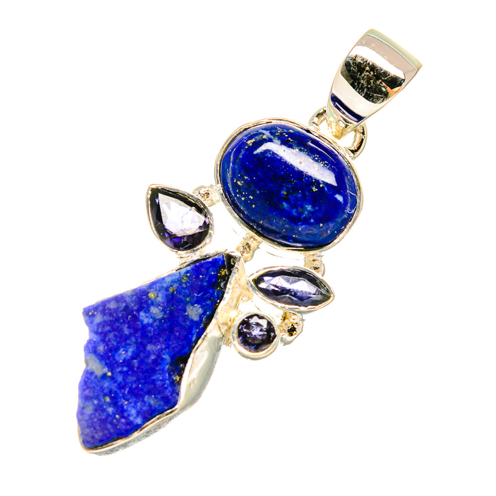 Lapis Lazuli Pendants handcrafted by Anasilvercos - PD6450