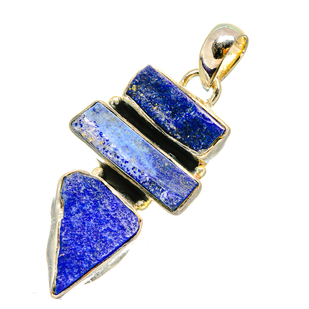 Lapis Lazuli Pendants handcrafted by Anasilvercos - PD6452
