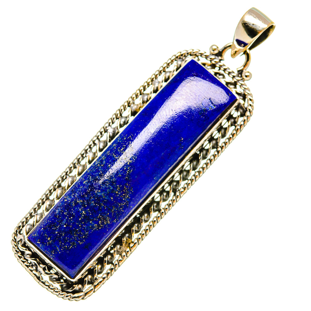 Lapis Lazuli Pendants handcrafted by Anasilvercos - PD6453