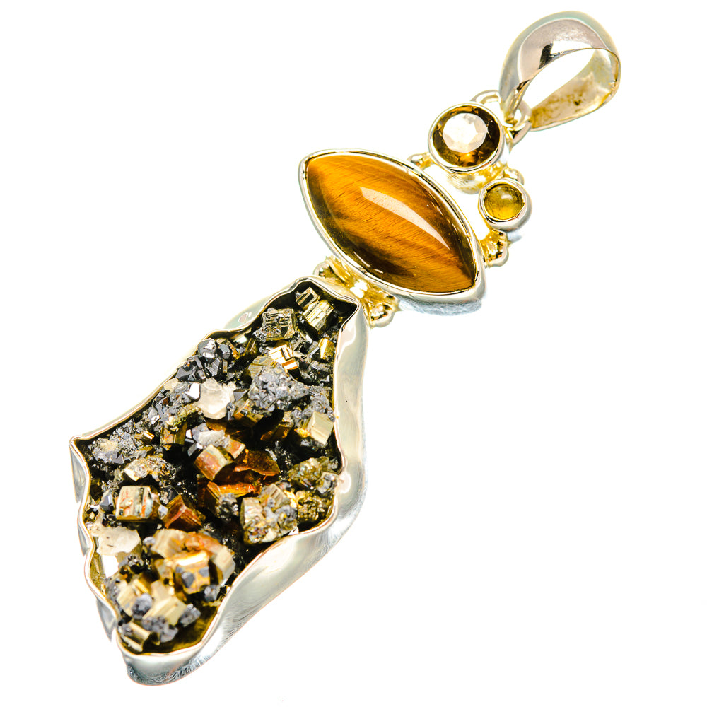 Bismuth Crystal Pendants handcrafted by Anasilvercos - PD6456