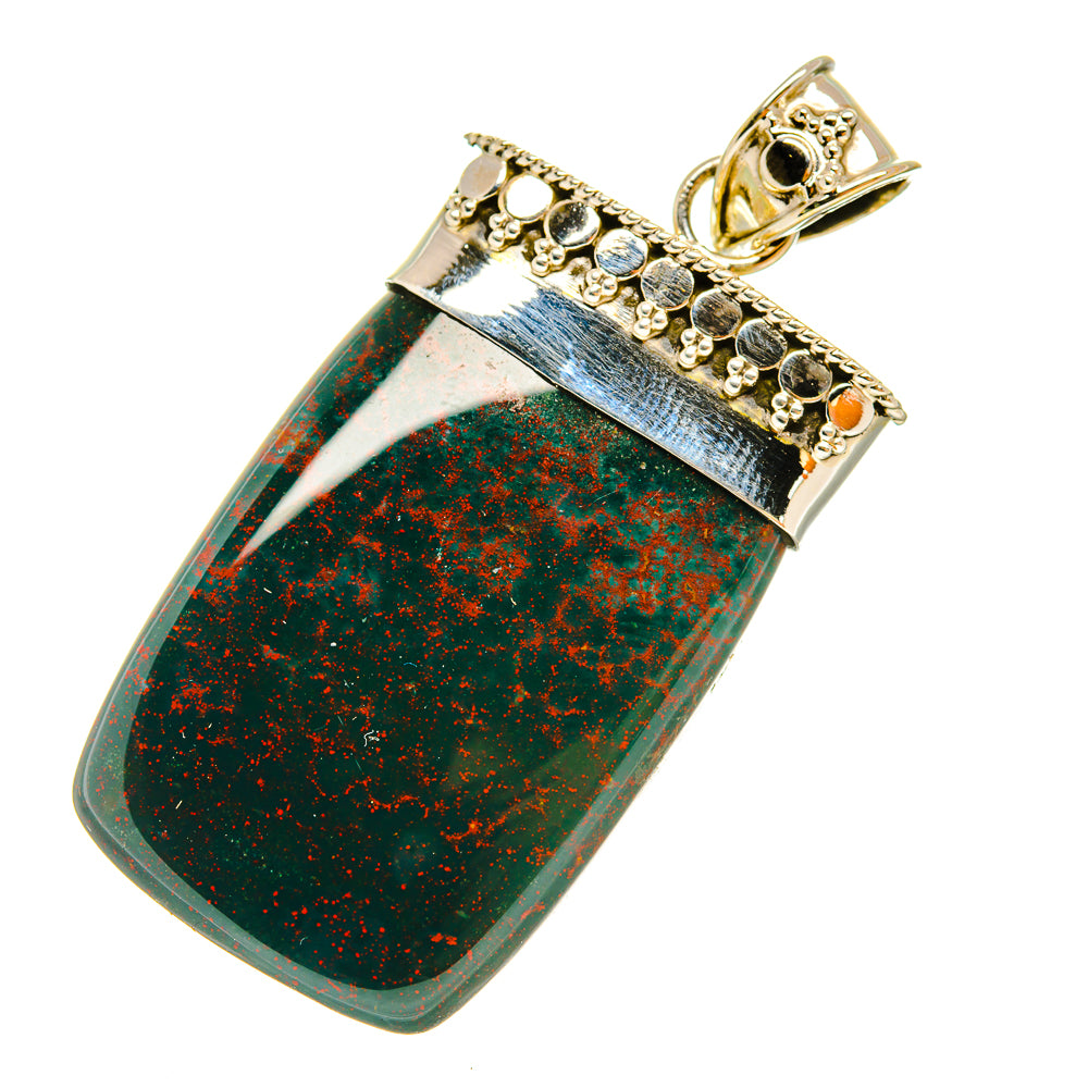 Bloodstone Pendants handcrafted by Anasilvercos - PD6458