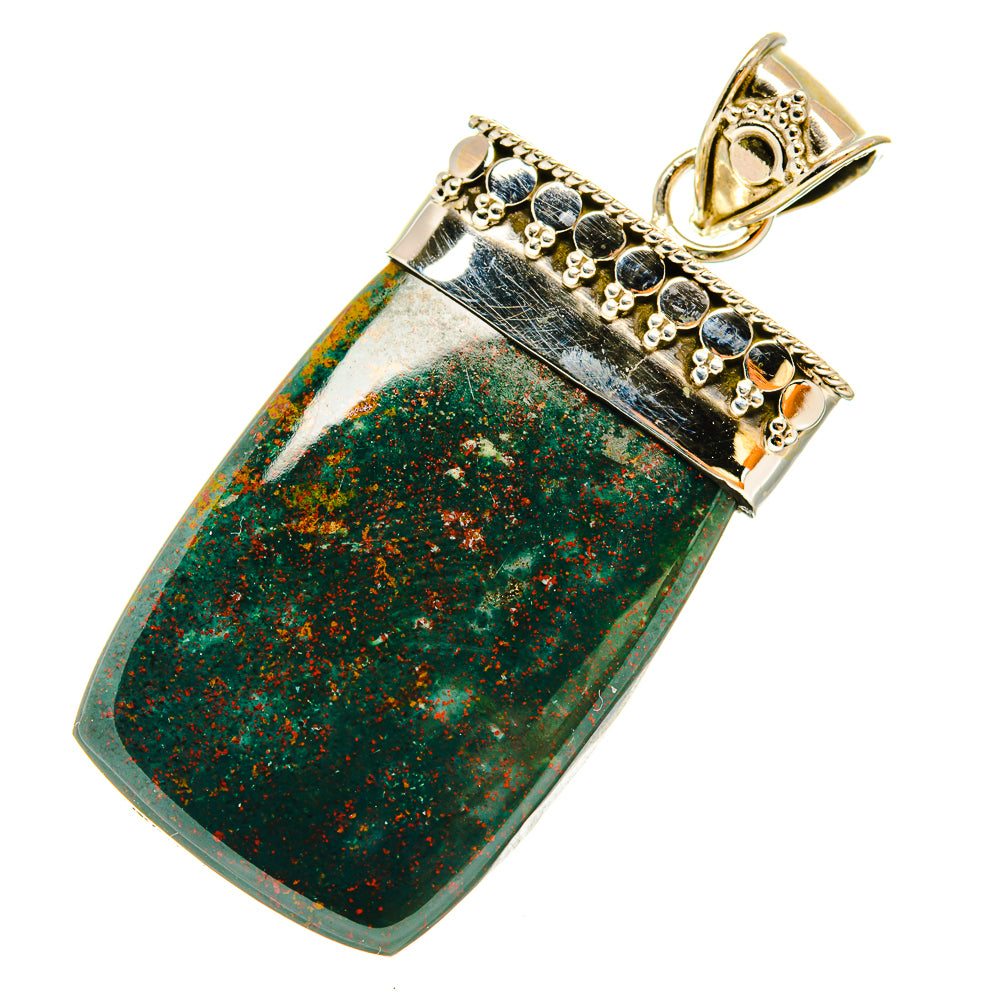 Bloodstone Pendants handcrafted by Anasilvercos - PD6459