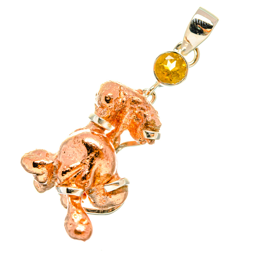 Splash Copper Pendants handcrafted by Anasilvercos - PD6464