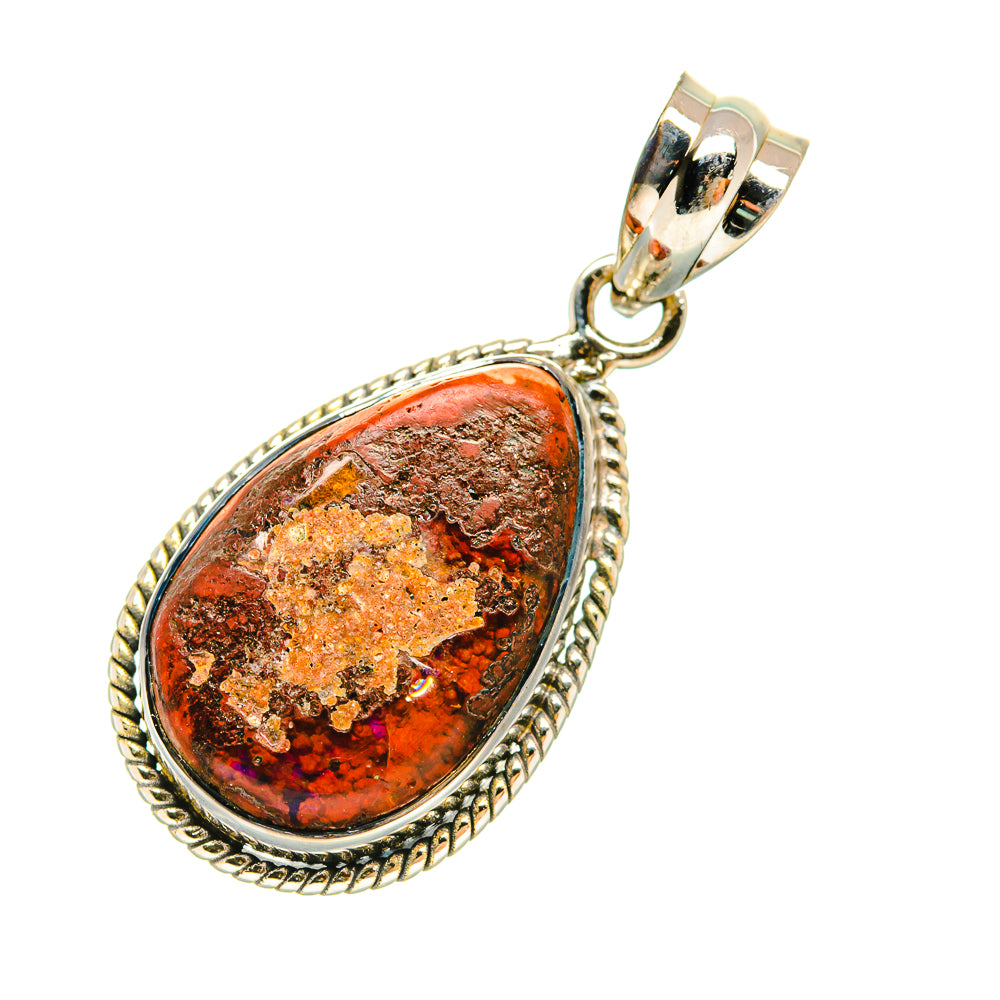 Red Jasper Pendants handcrafted by Anasilvercos - PD6479