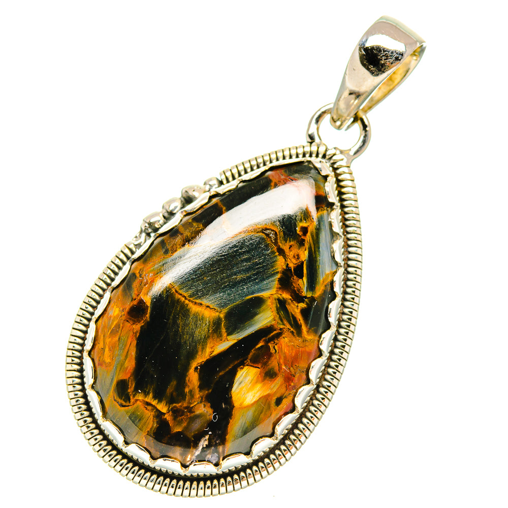 Pietersite Pendants handcrafted by Anasilvercos - PD6487