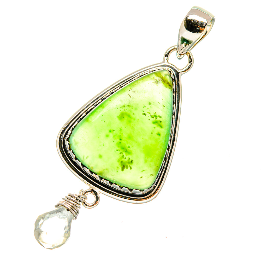 Nephirite Jade Pendants handcrafted by Anasilvercos - PD6512