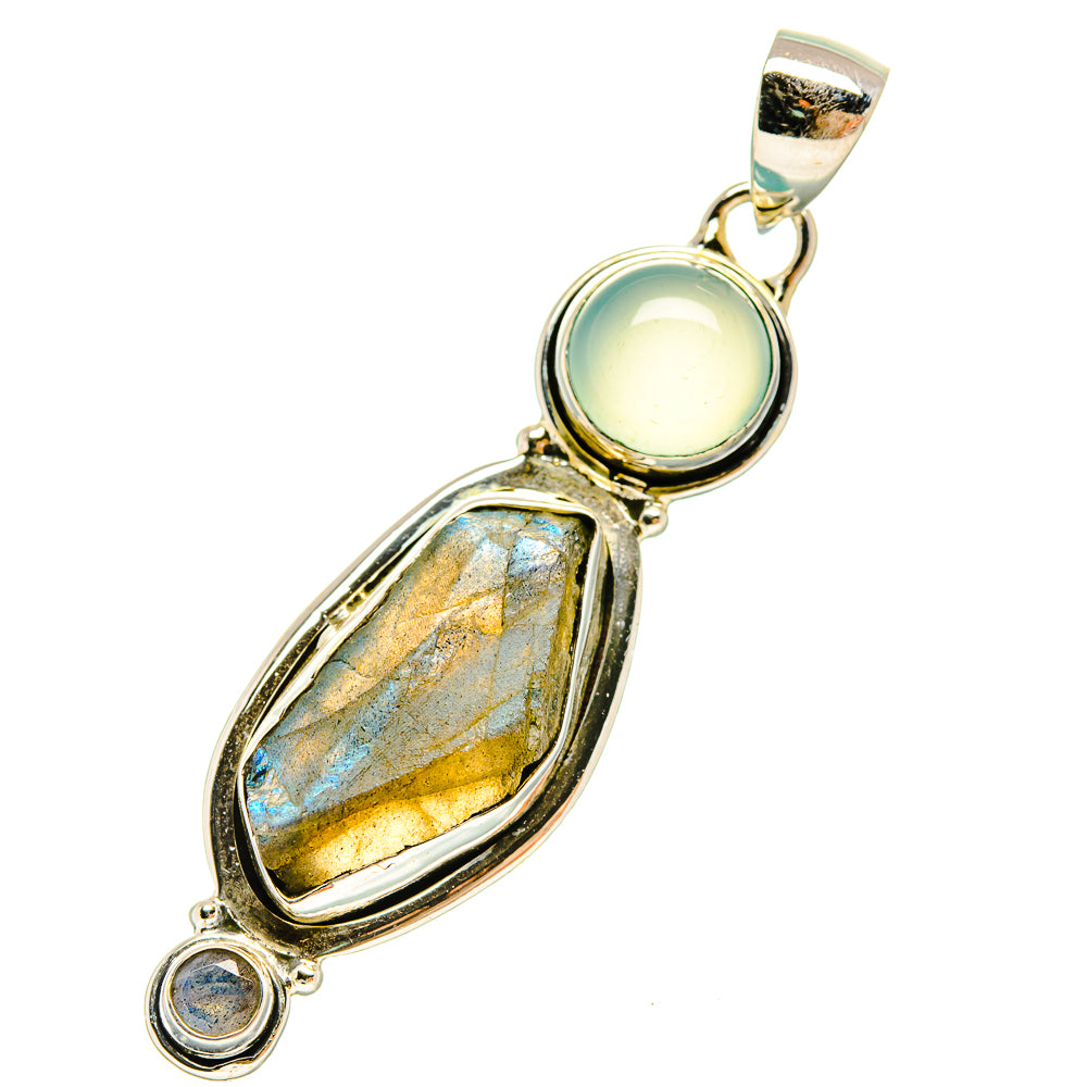 Labradorite Pendants handcrafted by Anasilvercos - PD6523