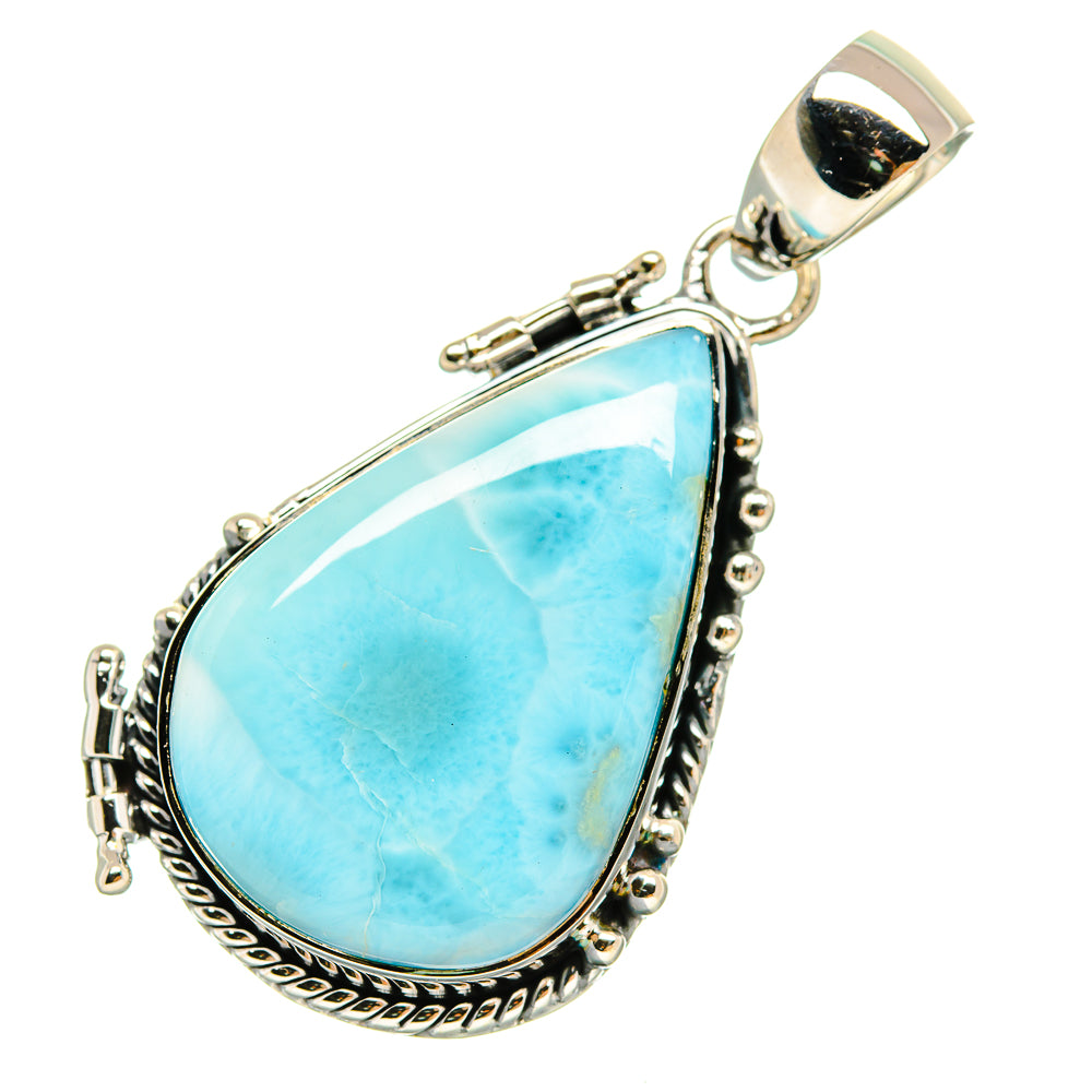 Larimar Pendants handcrafted by Anasilvercos - PD6532
