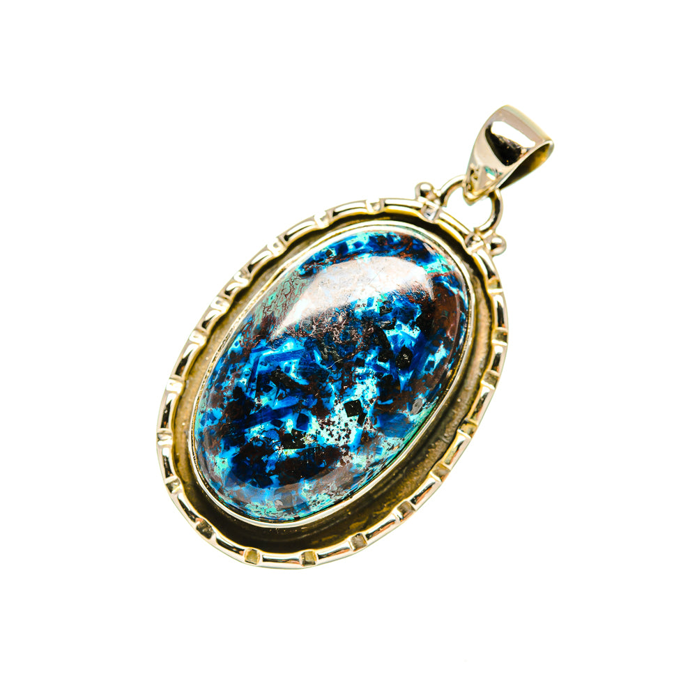 Shattuckite Pendants handcrafted by Anasilvercos - PD6545