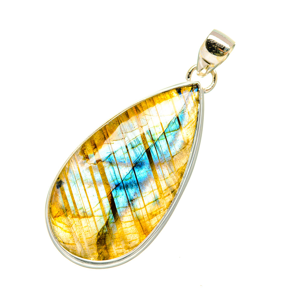 Labradorite Pendants handcrafted by Anasilvercos - PD6547