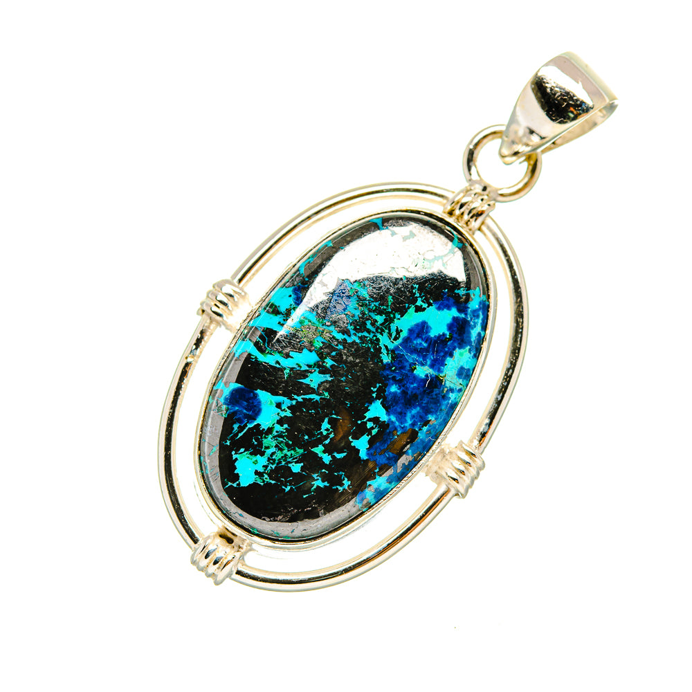 Shattuckite Pendants handcrafted by Anasilvercos - PD6548