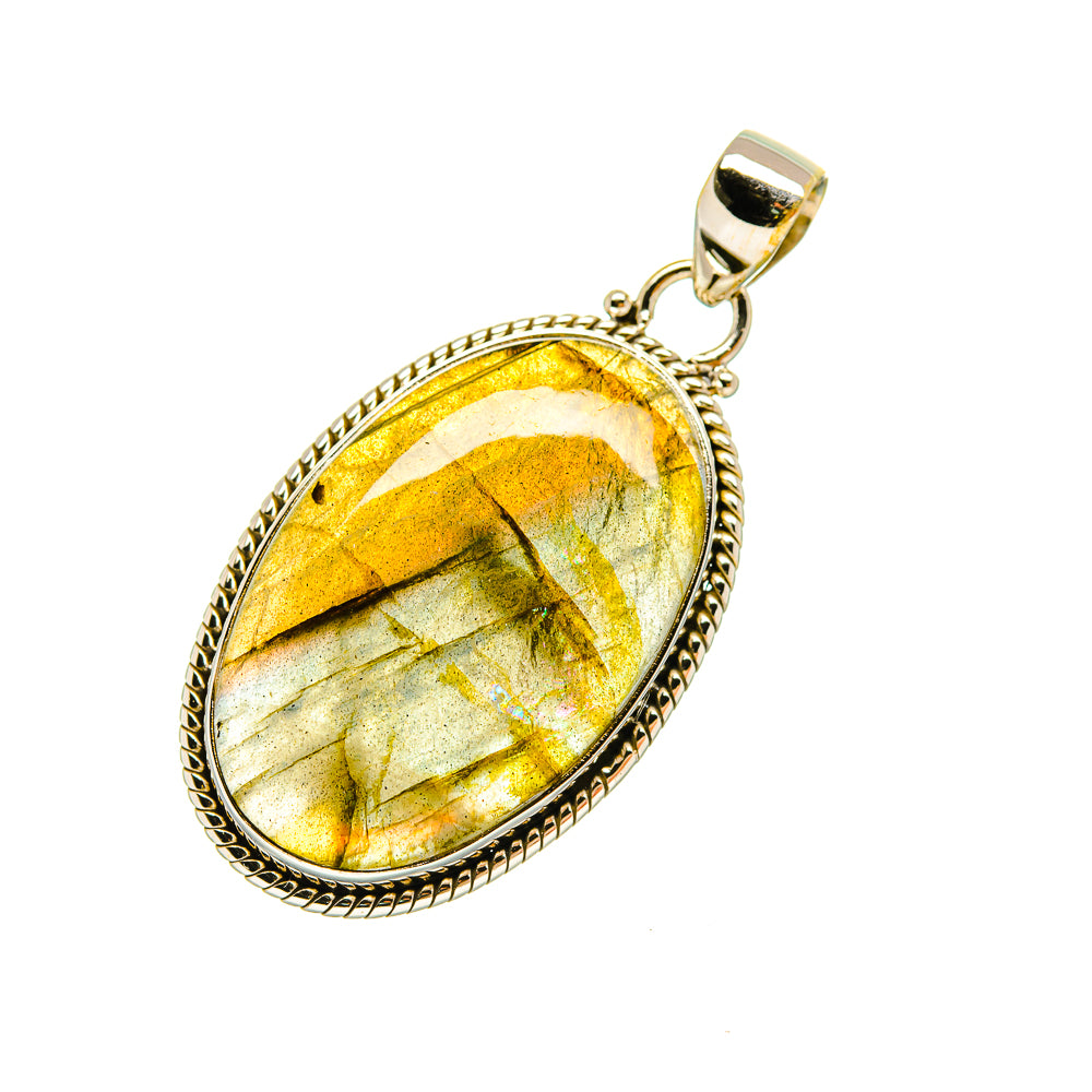 Labradorite Pendants handcrafted by Anasilvercos - PD6549
