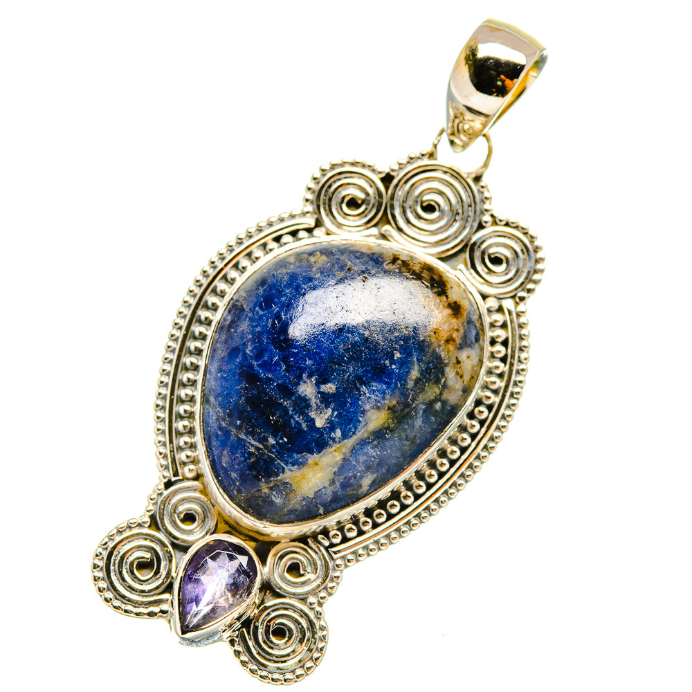 Sodalite Pendants handcrafted by Anasilvercos - PD6556