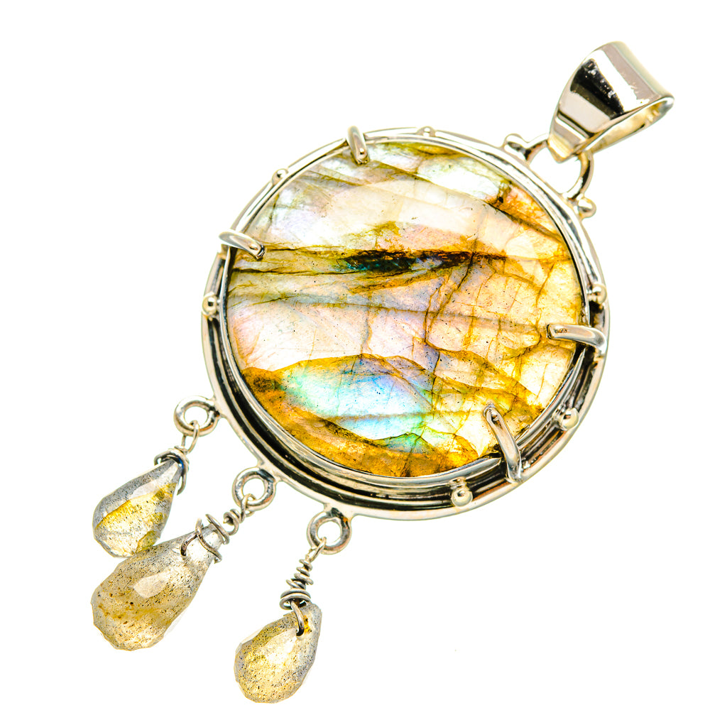 Labradorite Pendants handcrafted by Anasilvercos - PD6557