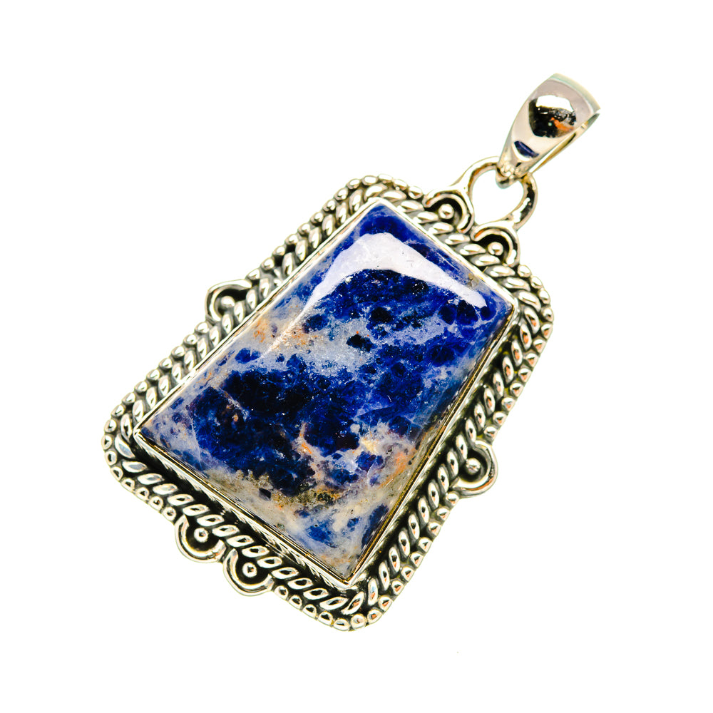 Sodalite Pendants handcrafted by Anasilvercos - PD6559