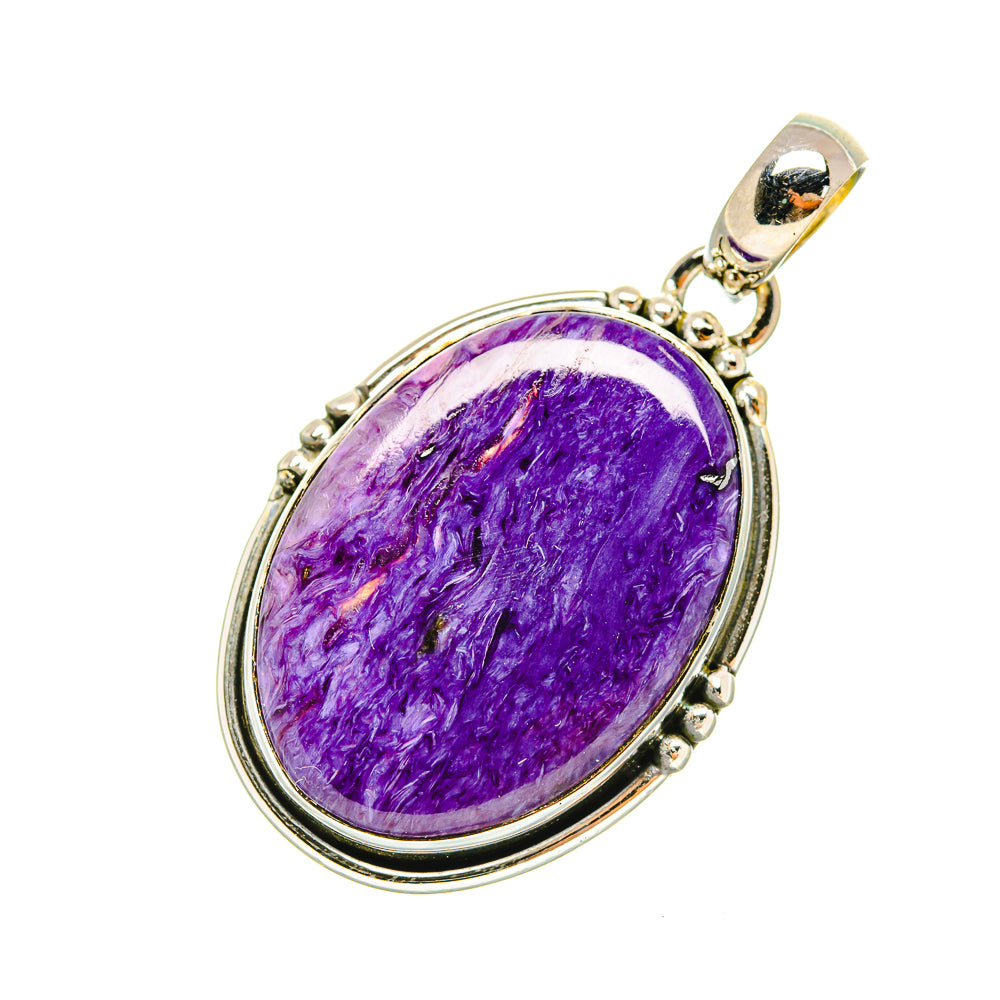 Charoite Pendants handcrafted by Anasilvercos - PD6576